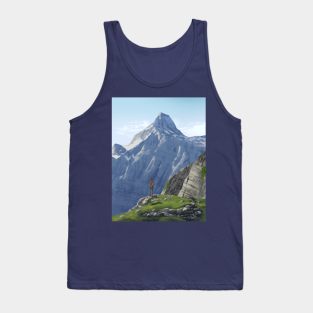 The watcher in the mountain Tank Top